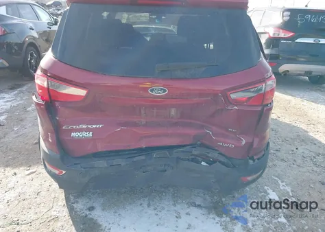 2021 Ford Ecosport Se from USA, damaged, VIN MAJ6S3GL4MC429139